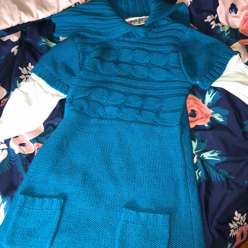 long sleeve sweater dress